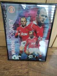 Manchester United Wayne Rooney 10/11 - reprodukcja z efektem 3d