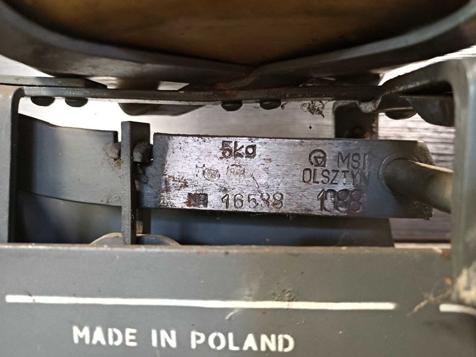stara waga szalkowa