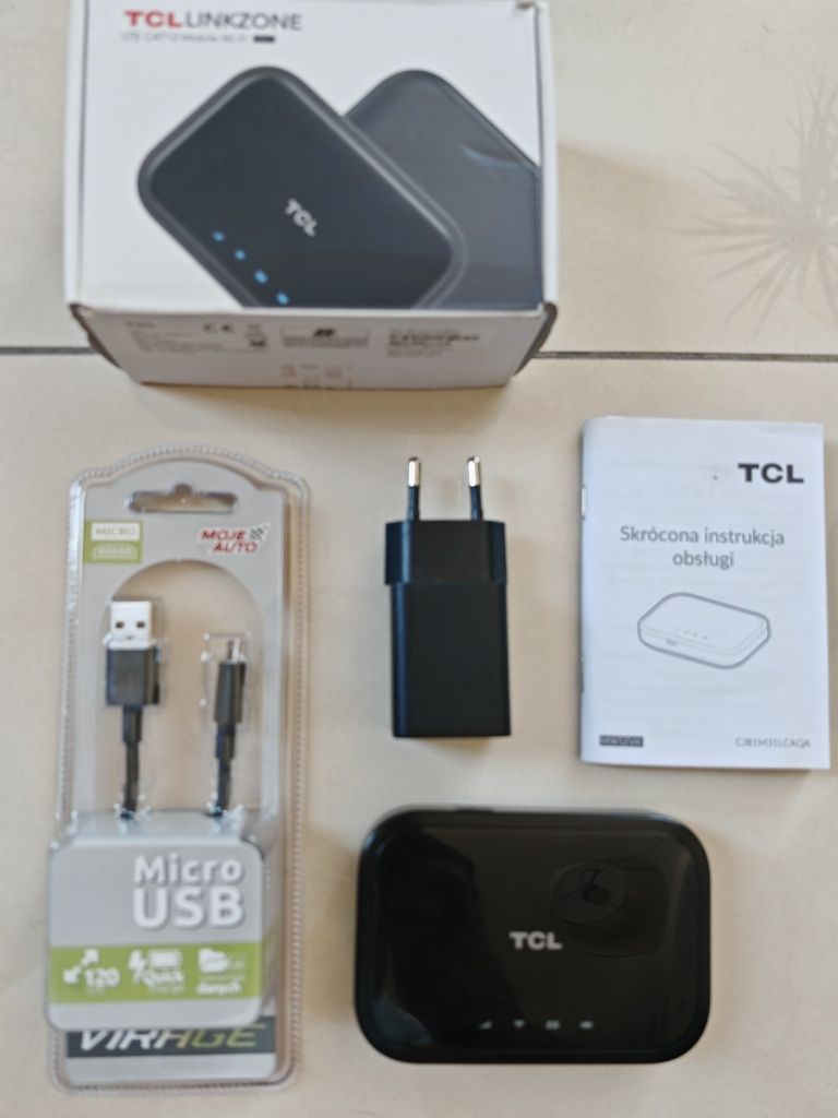 Tcl router MW12VK modem LTE 4G 600 Mbps cat12 wifi Hotspot Sim karta