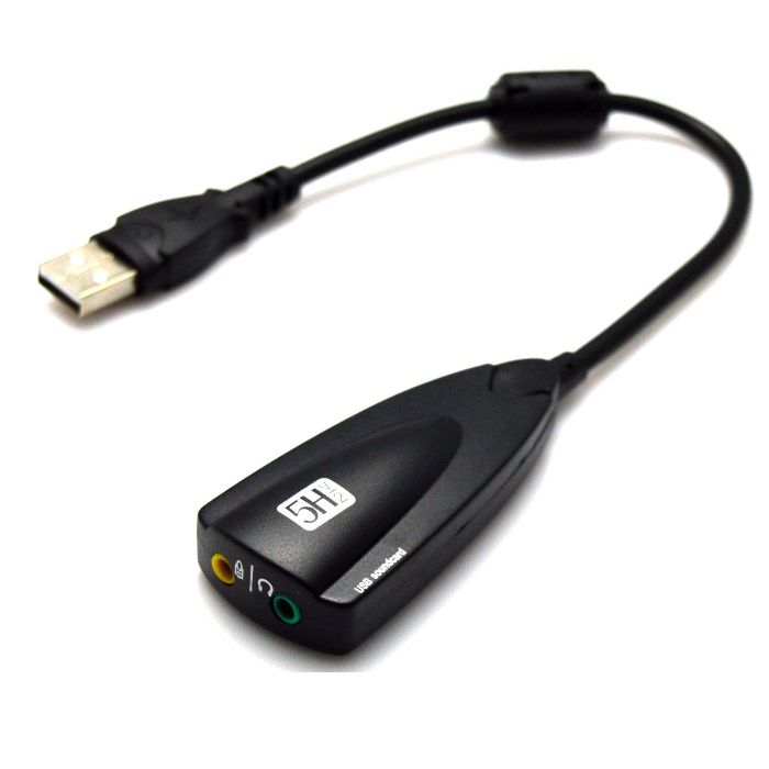 Adaptador Som USB Jack 3.5mm