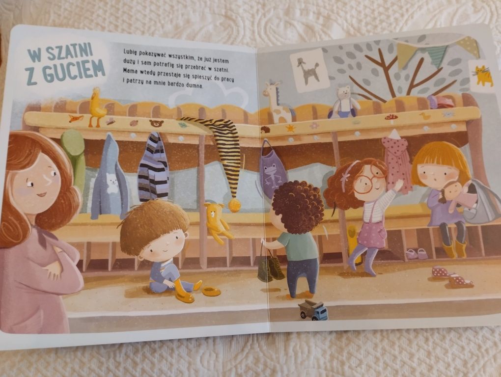 Książka dla dzieci Feluś i Gucio idą do przedszkola