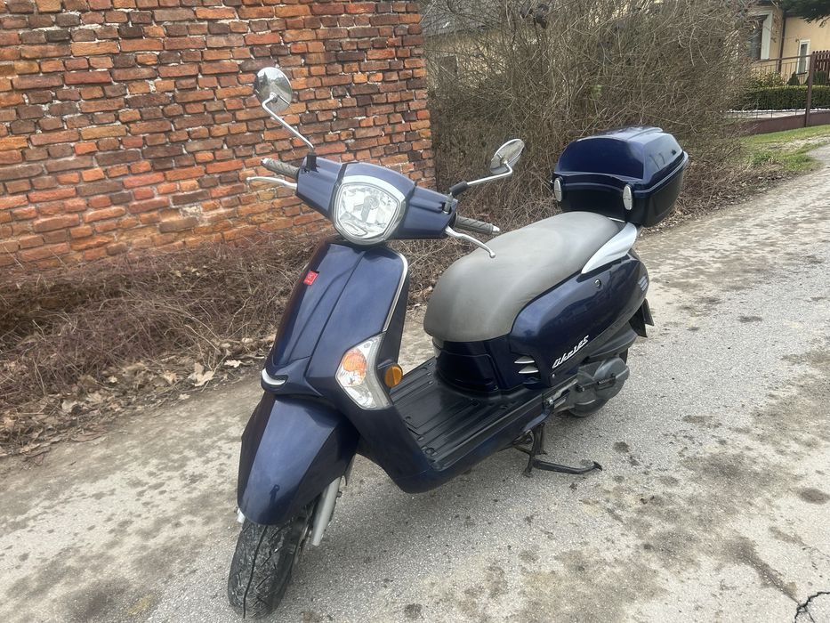 Skuter 125 kymco like 125 mozliwy transport