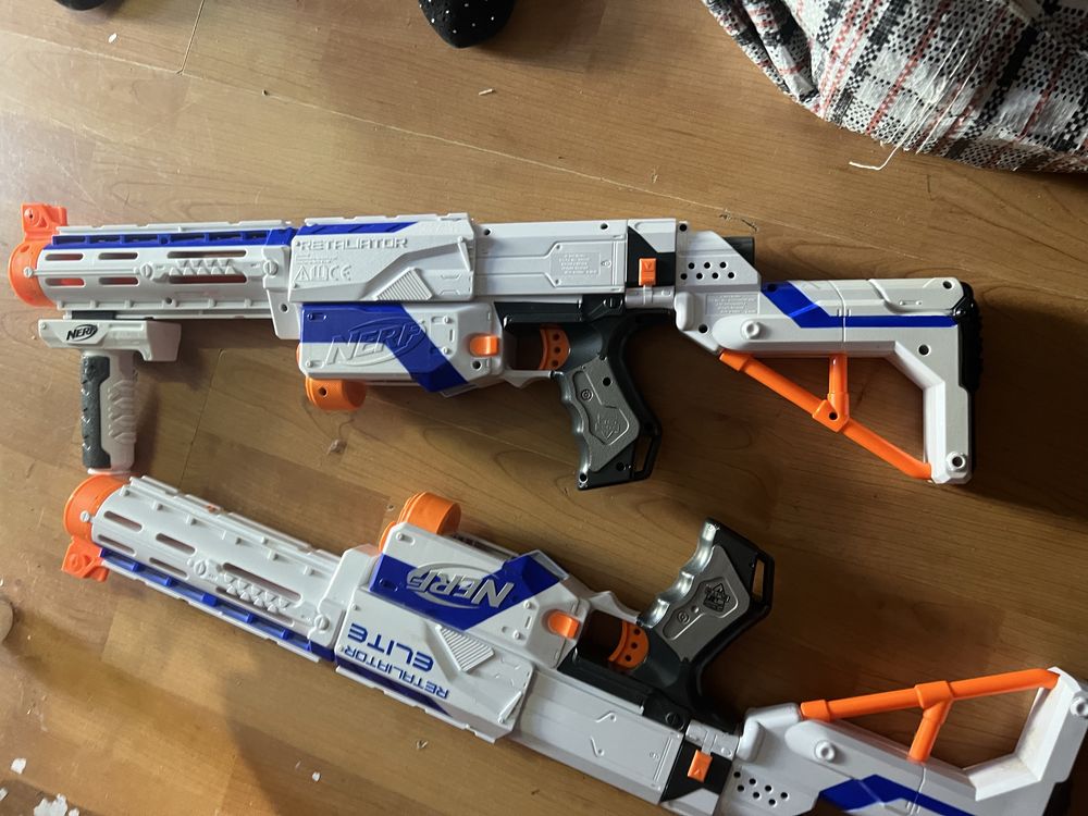 Pistolas da nerf impecaveis