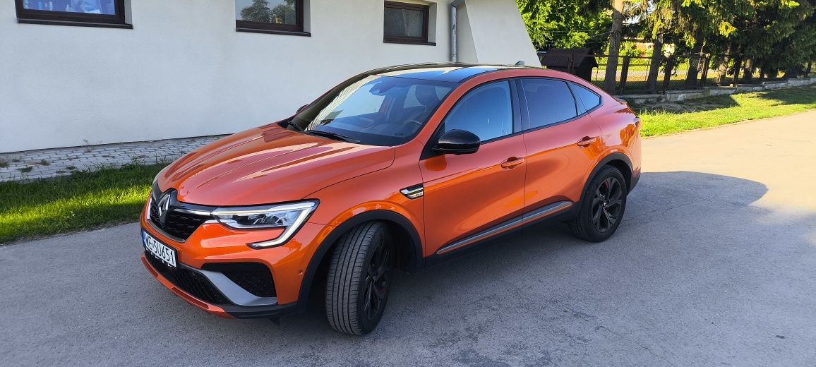 Renault Arkana, R.S Line, STAN SALONOWY, 2022r. 1.3 TCe EDC, automat