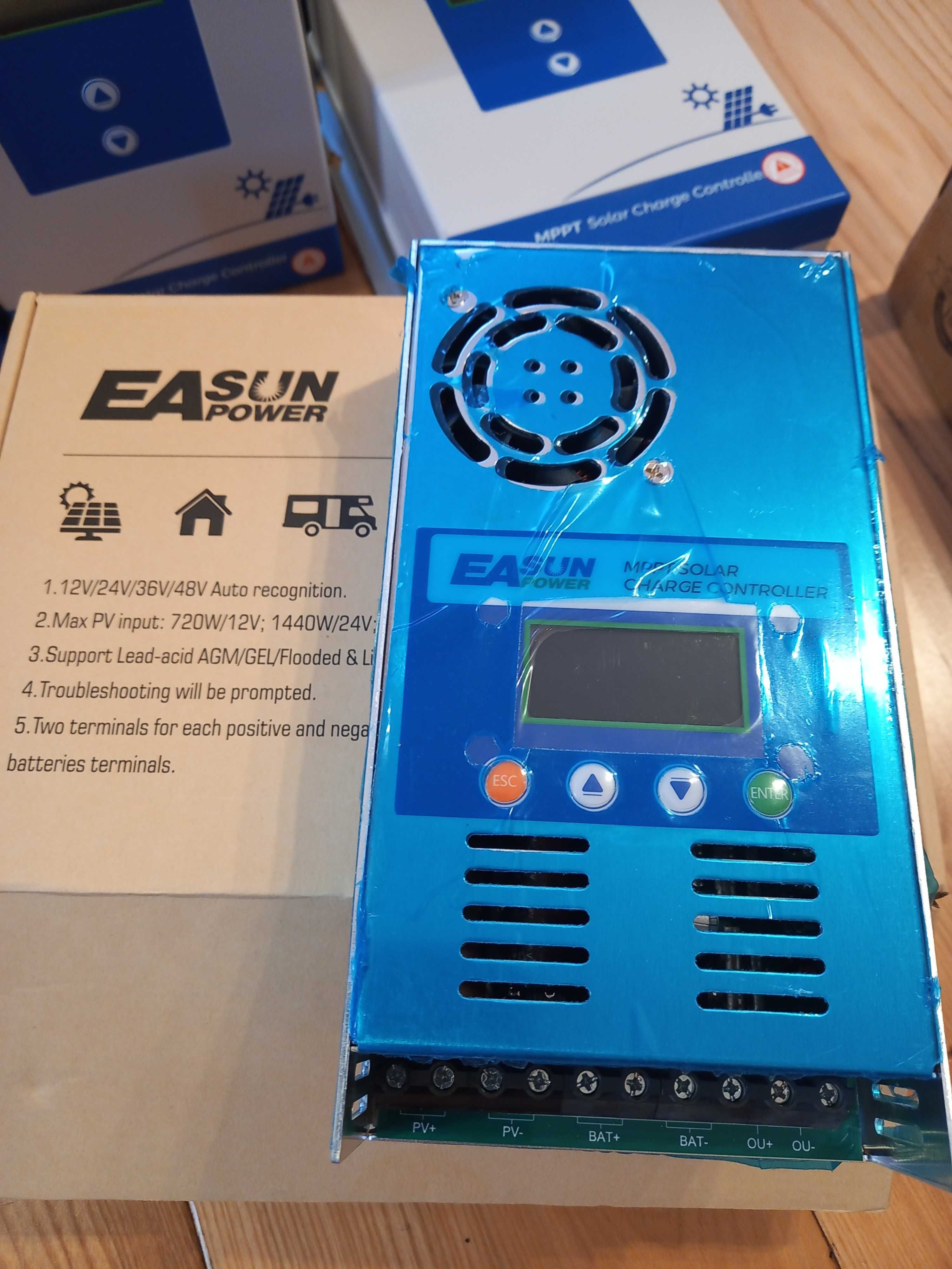 EAsun mppt 30A regulator ładowania