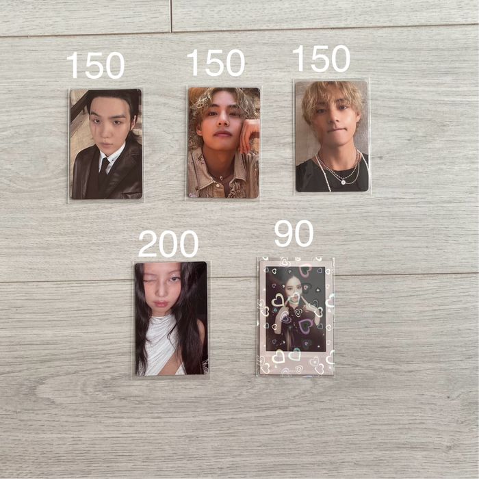 Фотокартки BTS Blackpink