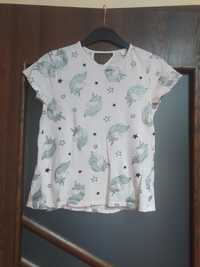 Koszulka t-shirt bluzka bawełniana Jednorożec rozmiar 158/164 C&A