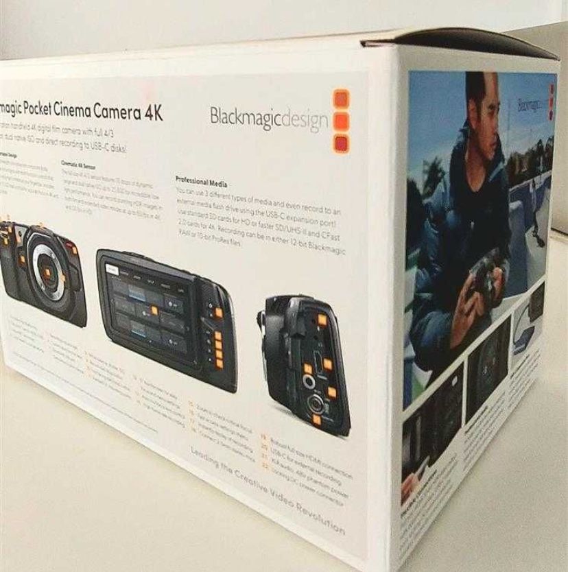 Blackmagic Pocket Cinema Camera 4K + Extras