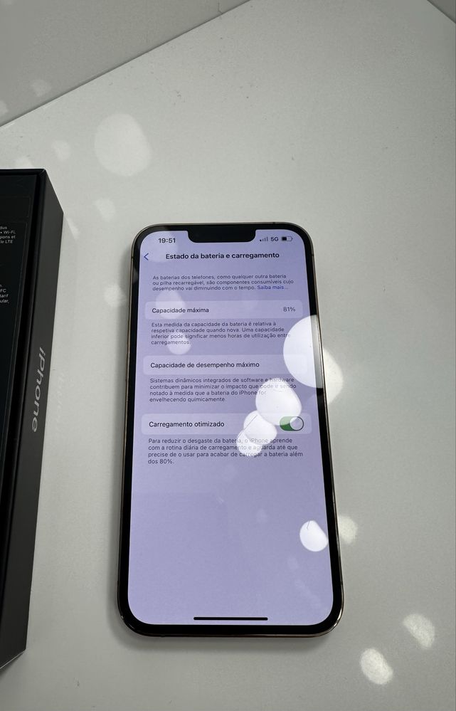 Iphone 13 Pro Dourado 256 GB Bateria 78%