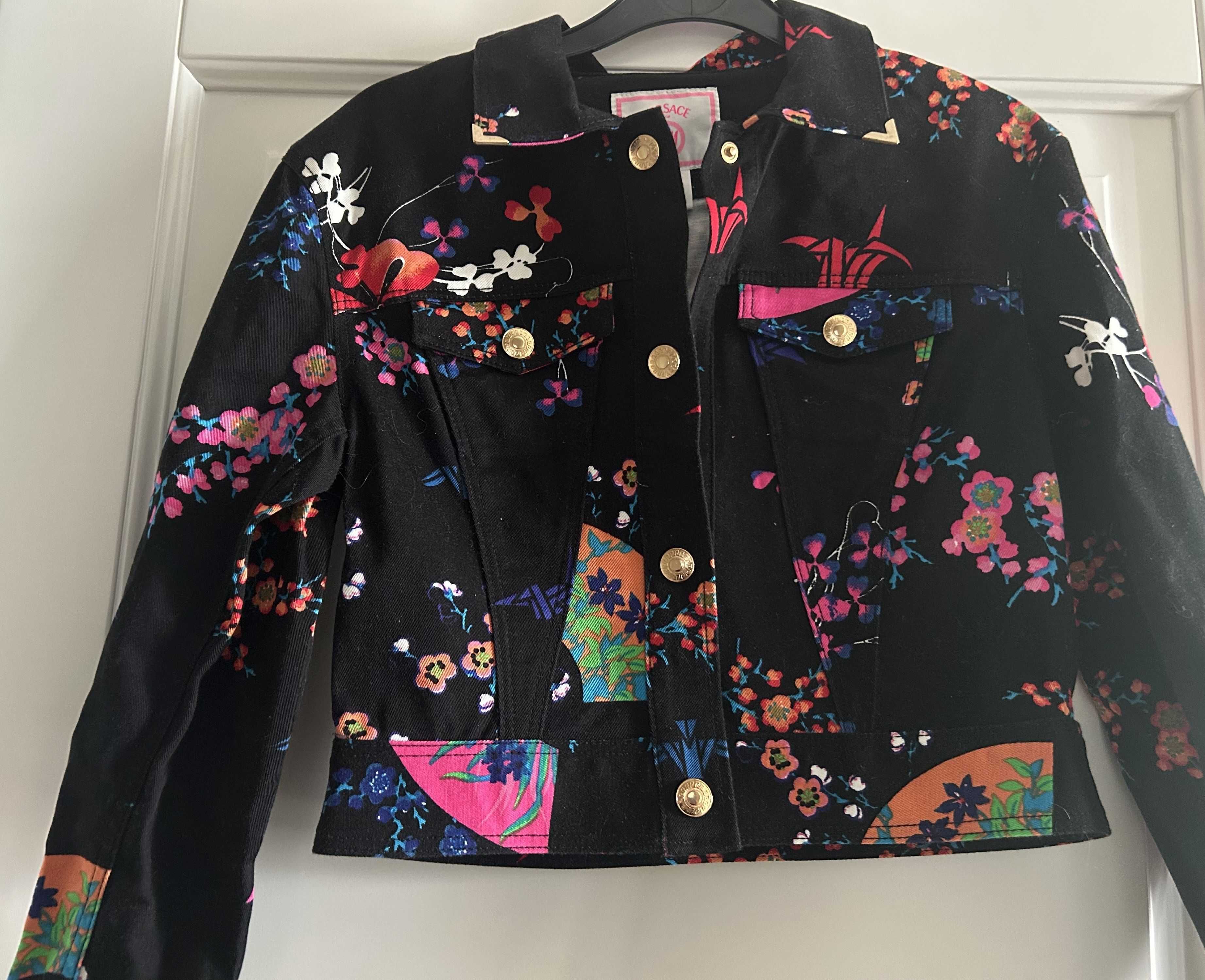 Kurtka jeansowa Versace dla H&M rozm 36