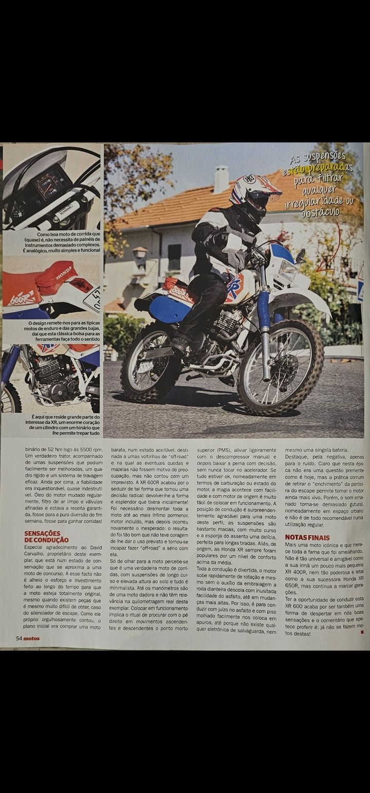 Honda XR600 Nacional 1994