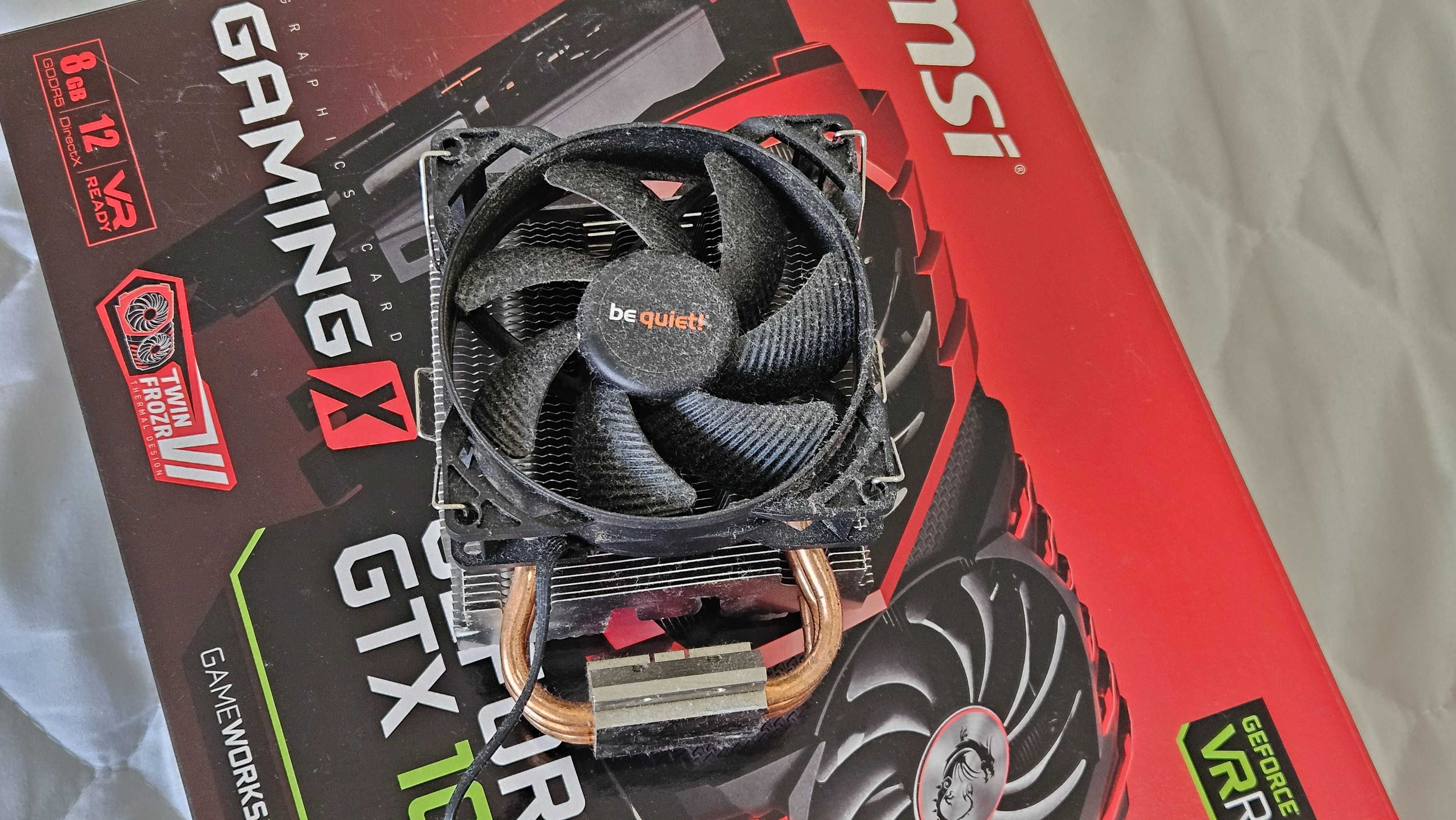Ryzen 5 2600 + motherboard MSI B450 +cooler CPU