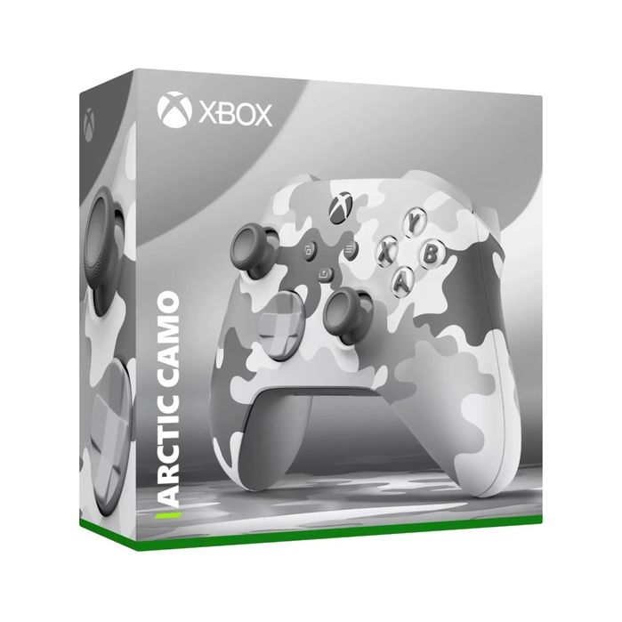 Kontroler Pad Xbox Series Arctic Camo Bezprzewodowy | Z Pudełkiem