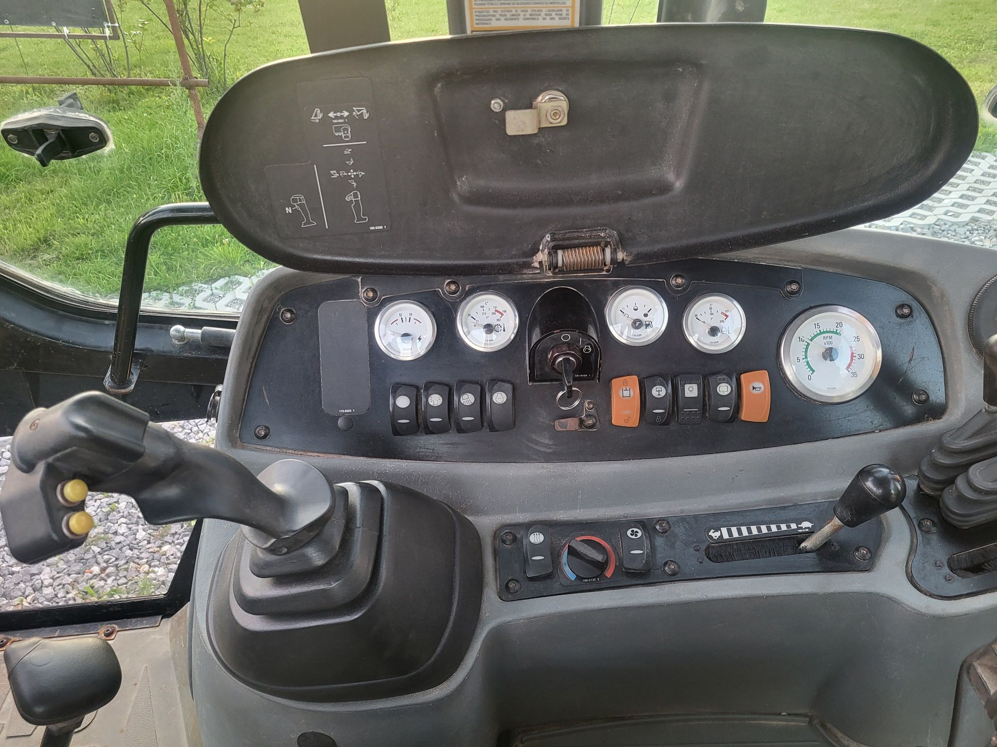 Koparko ładowarka Cat Caterpillar 432D joystick nie 428 C jcb case