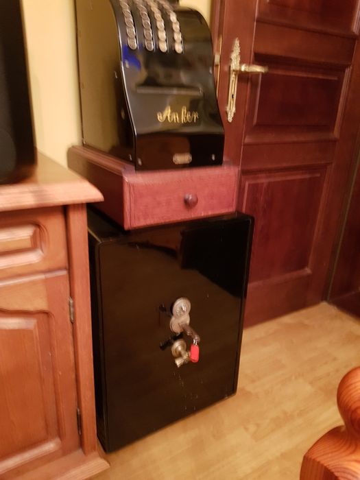 100 Letni Niemiecki Sejf !!! po Całkowitym Odnowieniu 130kg Antyk !!!