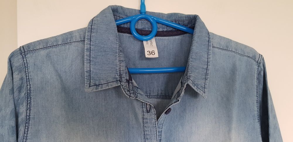 Gina Tricot Perfect Jeans,koszula jeansowa