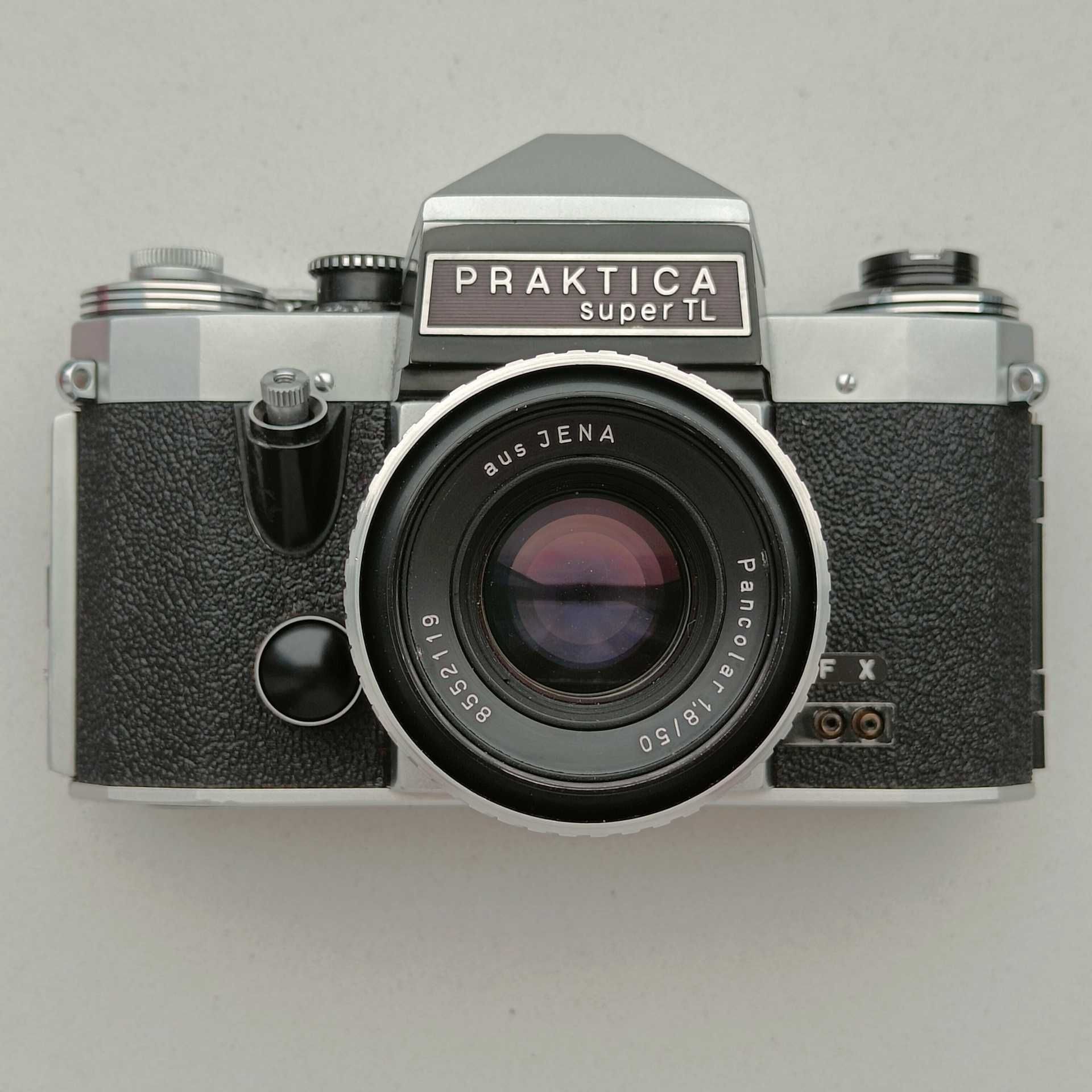 Carl Zeiss Jena Pancolar 50 1.8 Thorium + Praktica Super TL