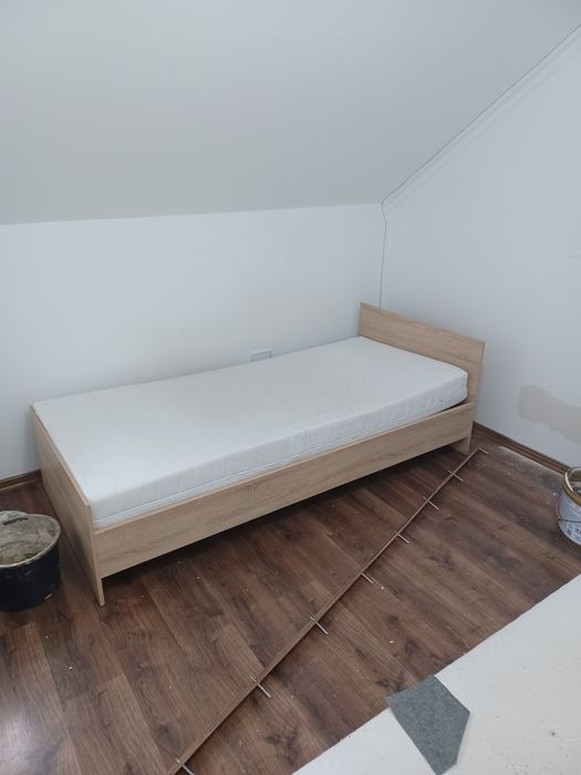 Łóżko 90×200 z materacem 2 sztuki