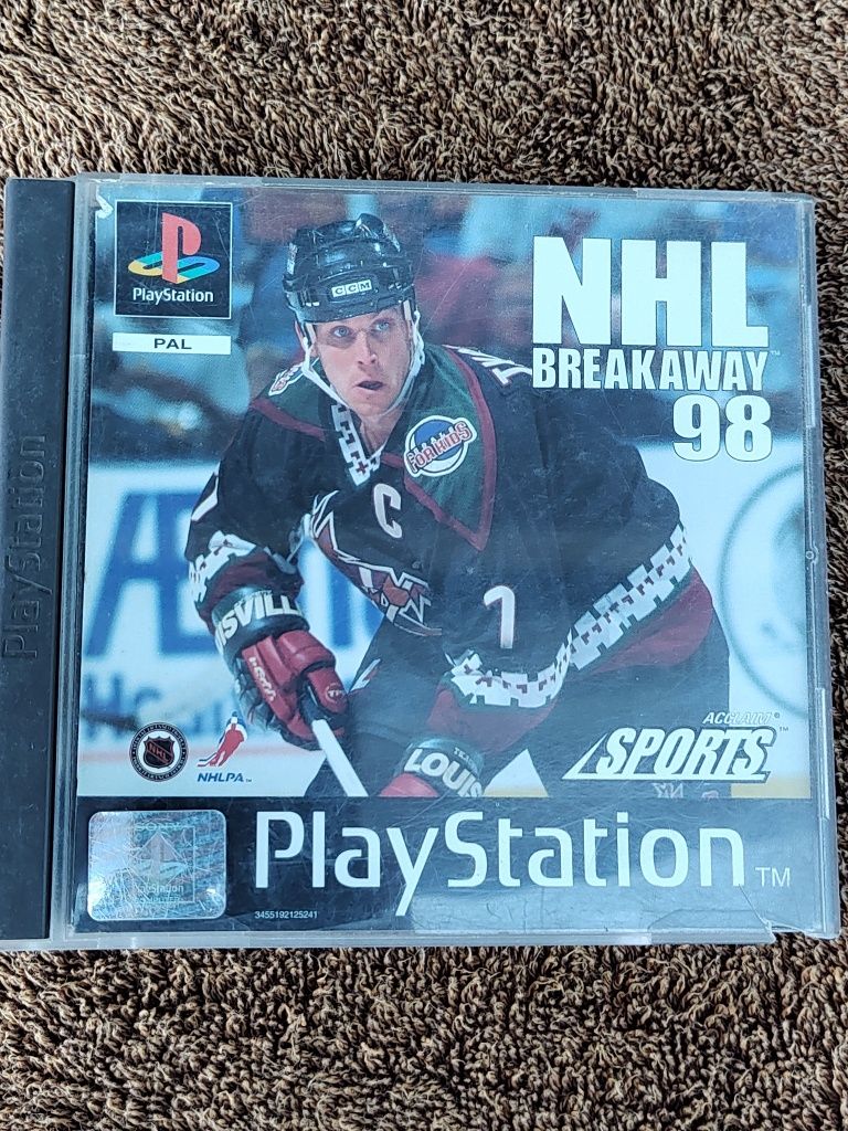 Fatal fury real bout / NHL breakaway PlayStation PS1 jogos