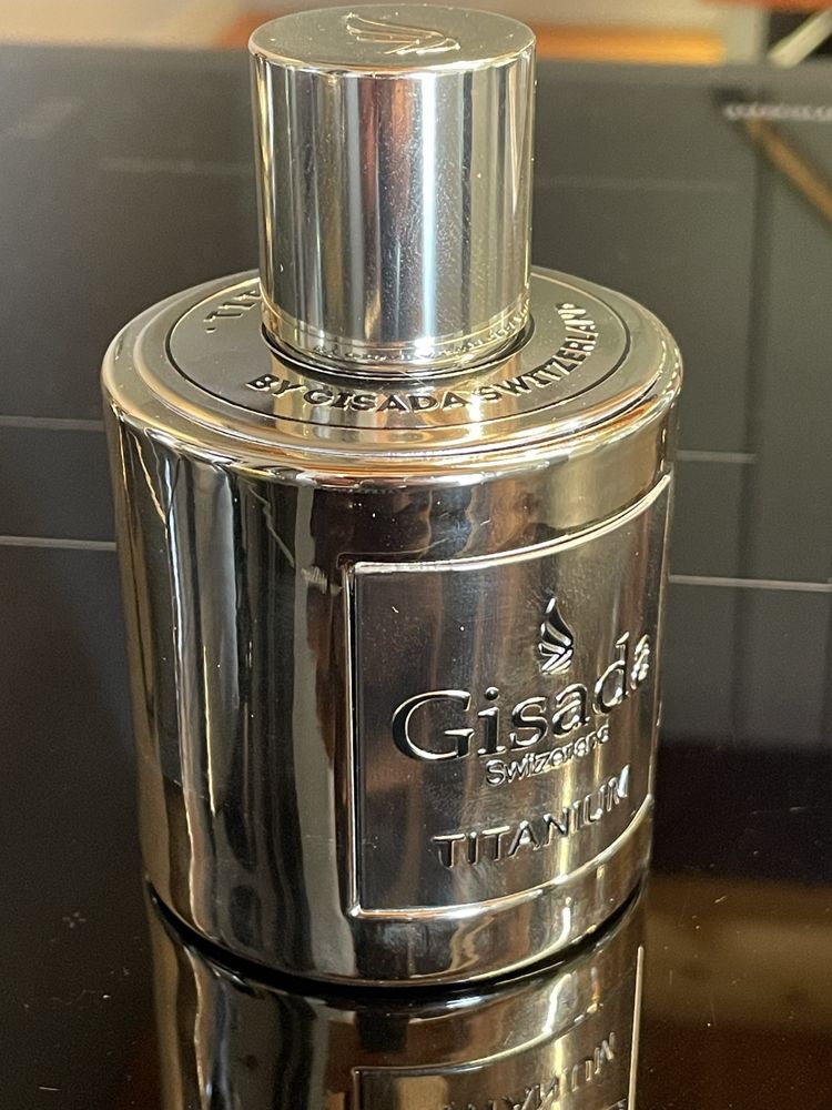Gisada titanium 100 ml- męskie, nowe, oryginalne perfumy