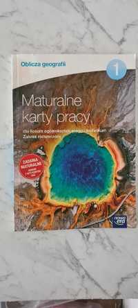 Maturalne karty pracy oblicza geografii