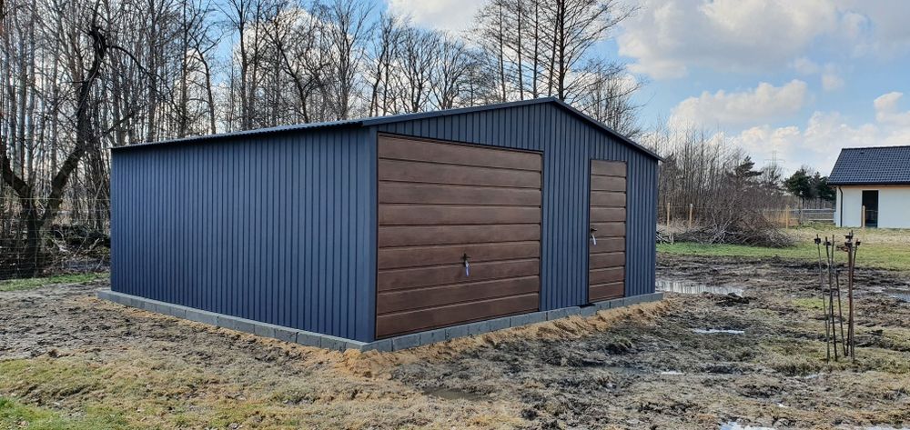 GARAŻ Drewnopodobny Hala Wiata Rolnicza Budka ogrodowa Magazyn Blaszak