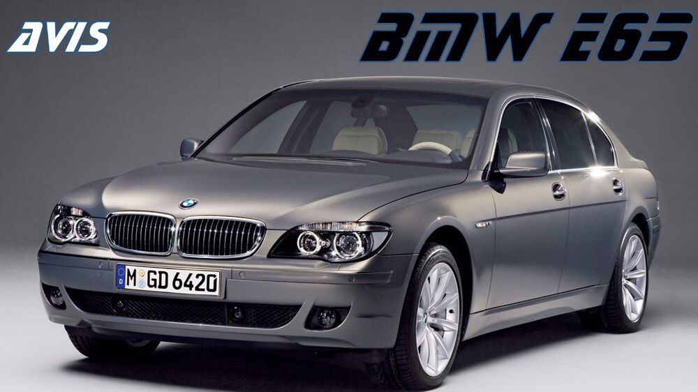 BMW 7 E65 скло Опускне