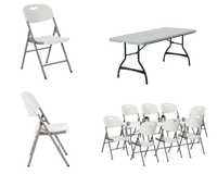 Stoły, krzesła, wynajem! Wypożyczalnia krzeseł i stołów na imprezy