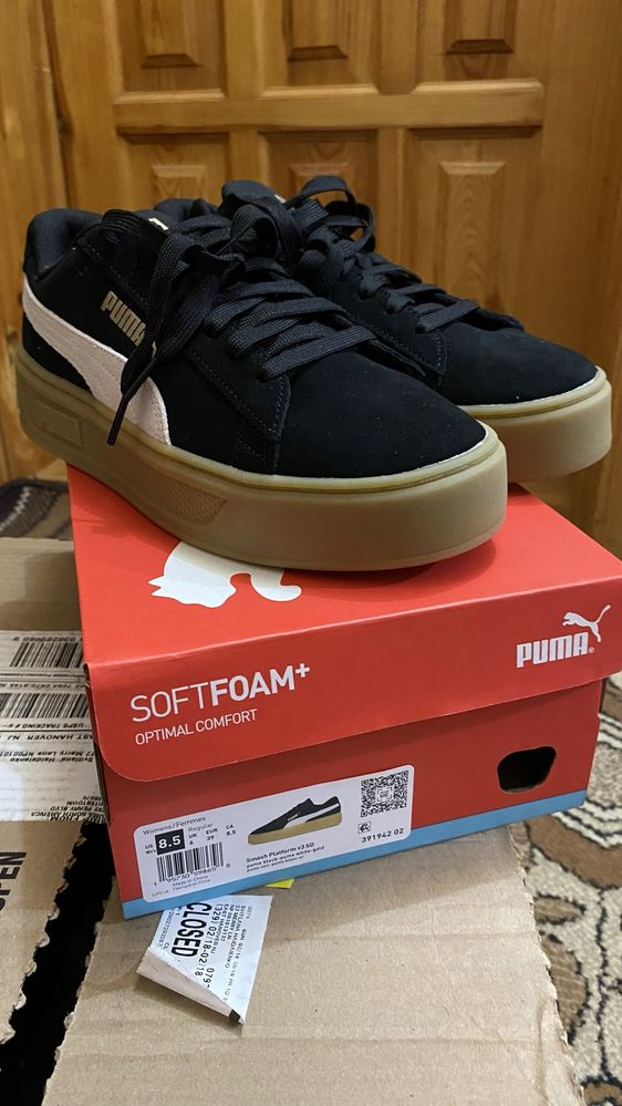 Кеди PUMA кросівки smash plarform