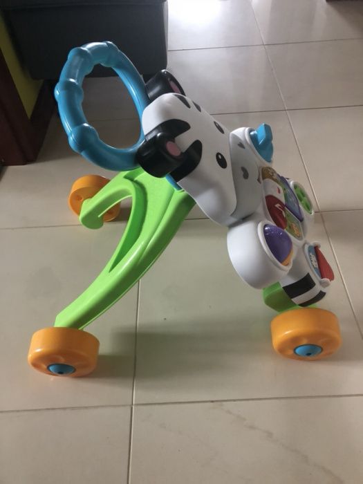 Fisher Price interaktywny chodzik Zebra