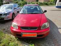 Honda Civic 1.6 125km coupe. Do remontu, na części, złom