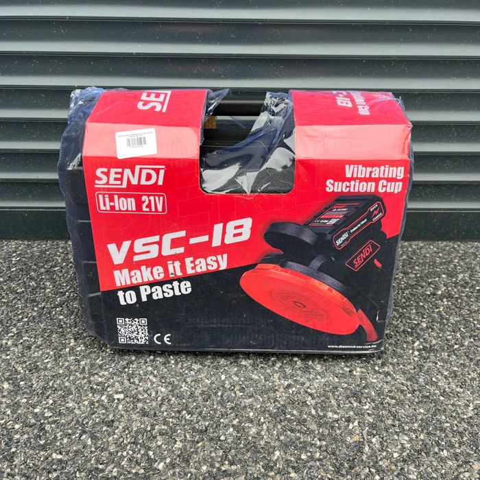 Przyssawka Wibracyjna Akumulatorowa SENDI VSC-18 | Nowa |