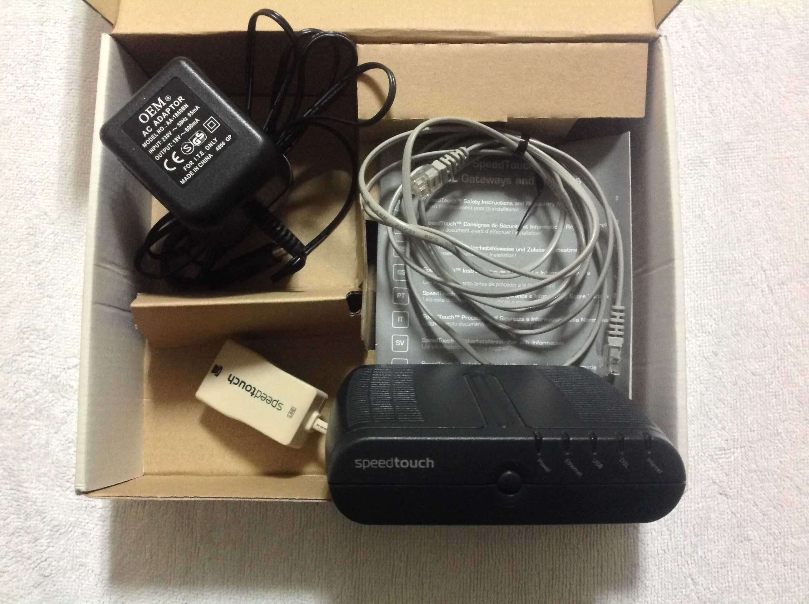 Modem Thomson SpeedTouch 516(i) v6 / 536(i) v6