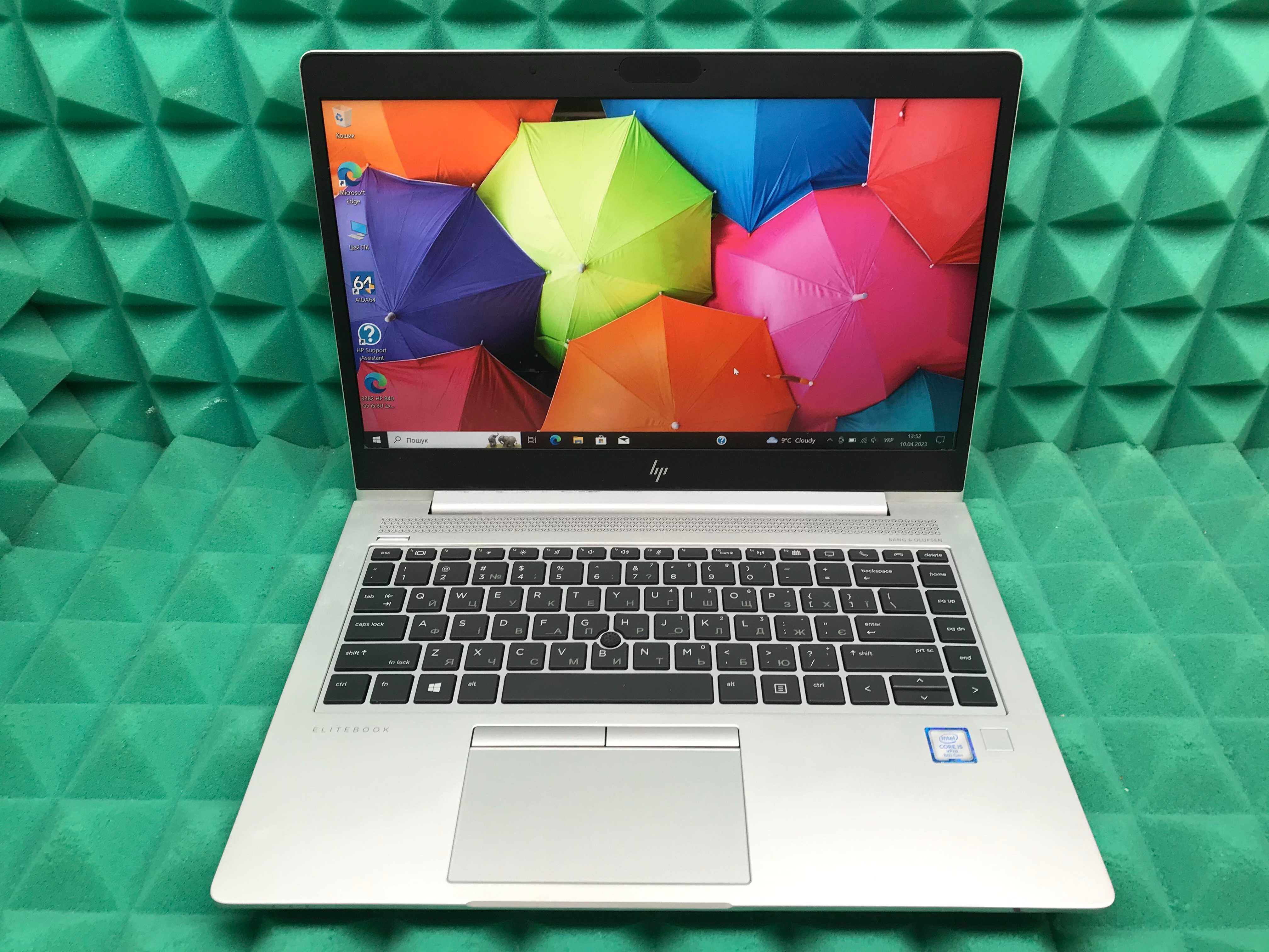 №3382 Ноутбук HP EliteBook 840 G5 14"  FHD IPS/i5-8350U/16Gb/SSD256Gb