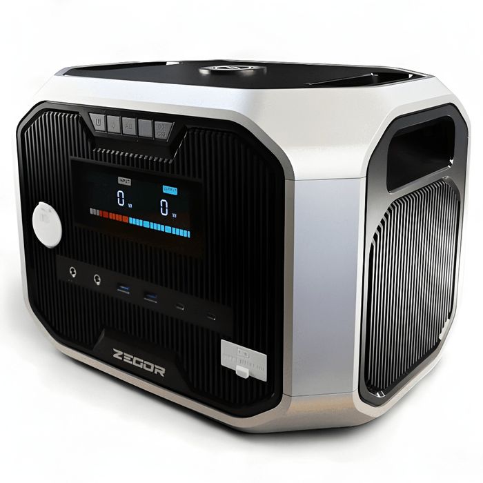 Зарядна станція Zegor YC1200 LiFePO4 1200 Вт , функція UPS , Bluetooth