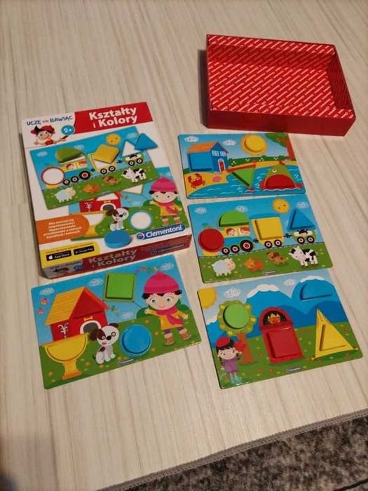 Clementoni Uczę się bawiąc Kształty i kolory 2