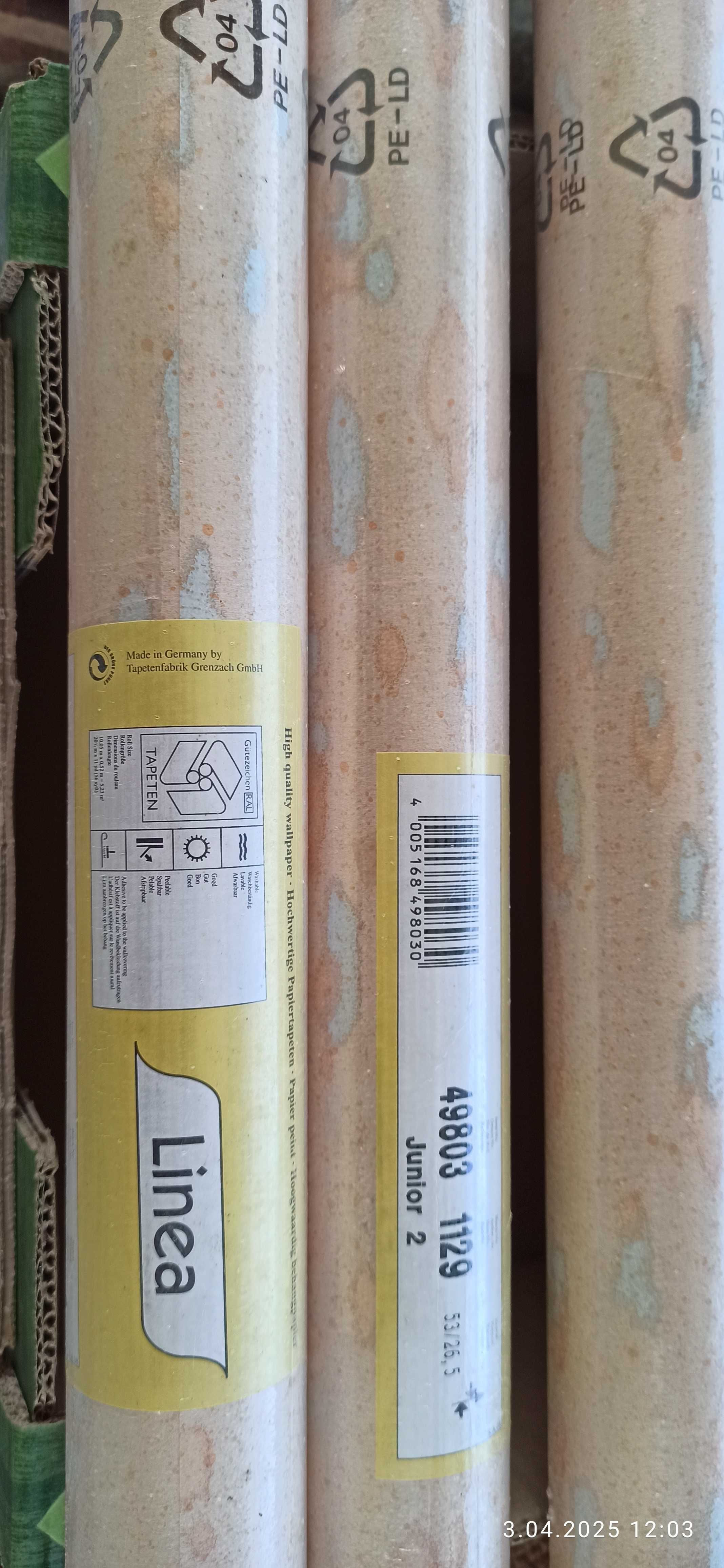 Tapeta rolki 10 x 0,52 cm