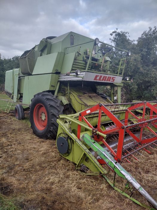 Claas mercator 75 z podbieraczami łanu