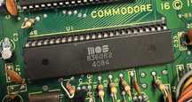 Commodore 16 116 +4 układ 8360 TED