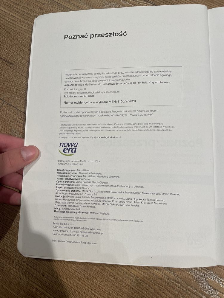 Podręcznik do historii Poznać przeszłość z nowej ery dla klas 2