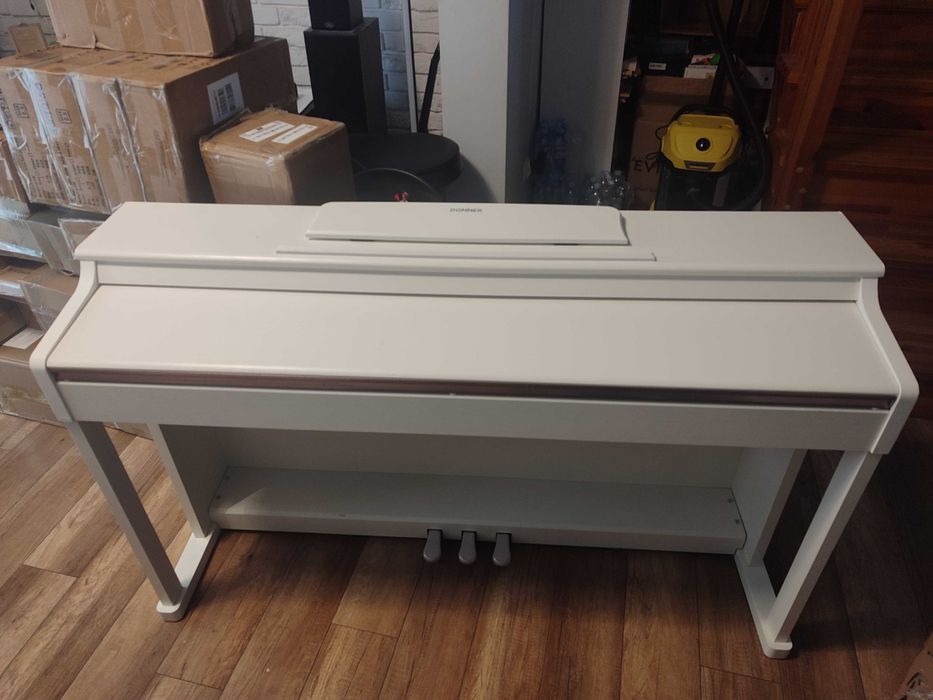 Pianino elektryczne Donner DDP 100 białe