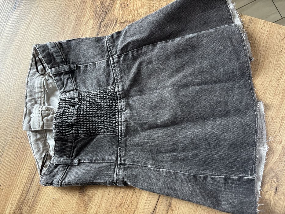 Джинсовий корсет zara xs