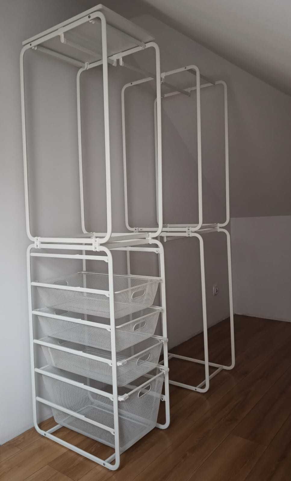 Kombinacja szafy otwartej Algot Ikea