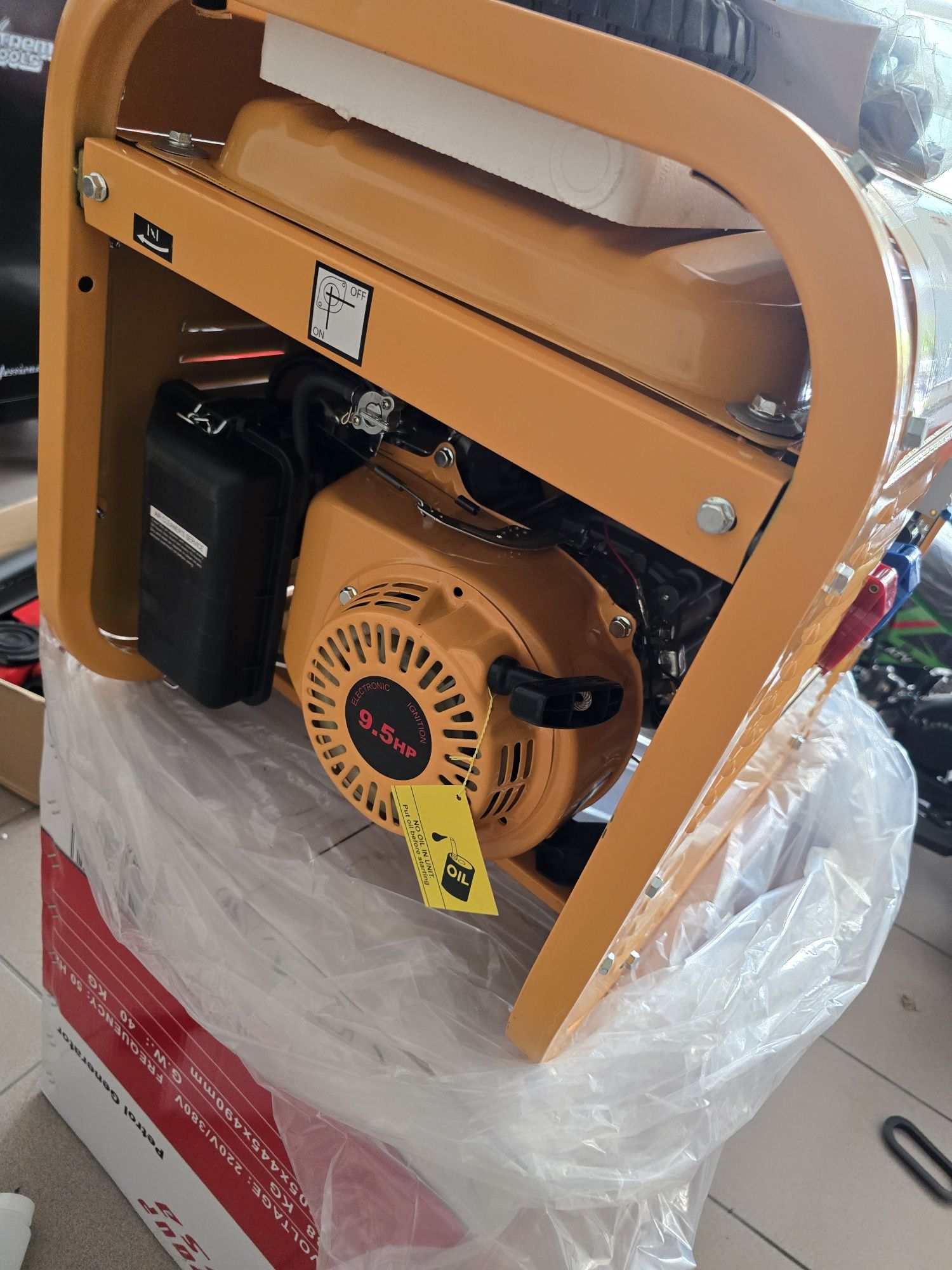 Gerador gasolina de 9000 watts novo