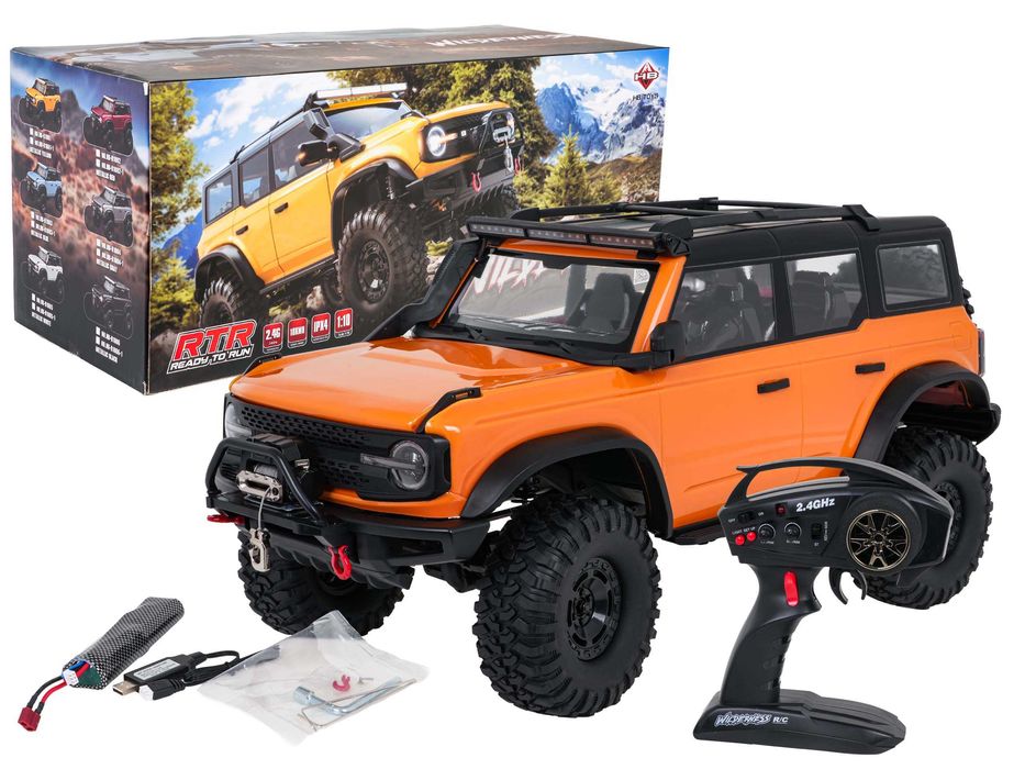 Zdalnie Sterowane Auto Terenowe WILDERNESS Pilot RC 18 km/h (HB-R1001)