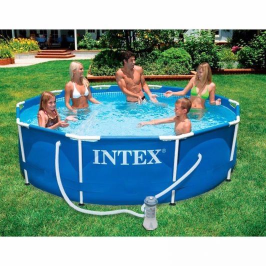 Басейн каркасний Intex 305 х 76 см з фільтр-насосом (28202)
