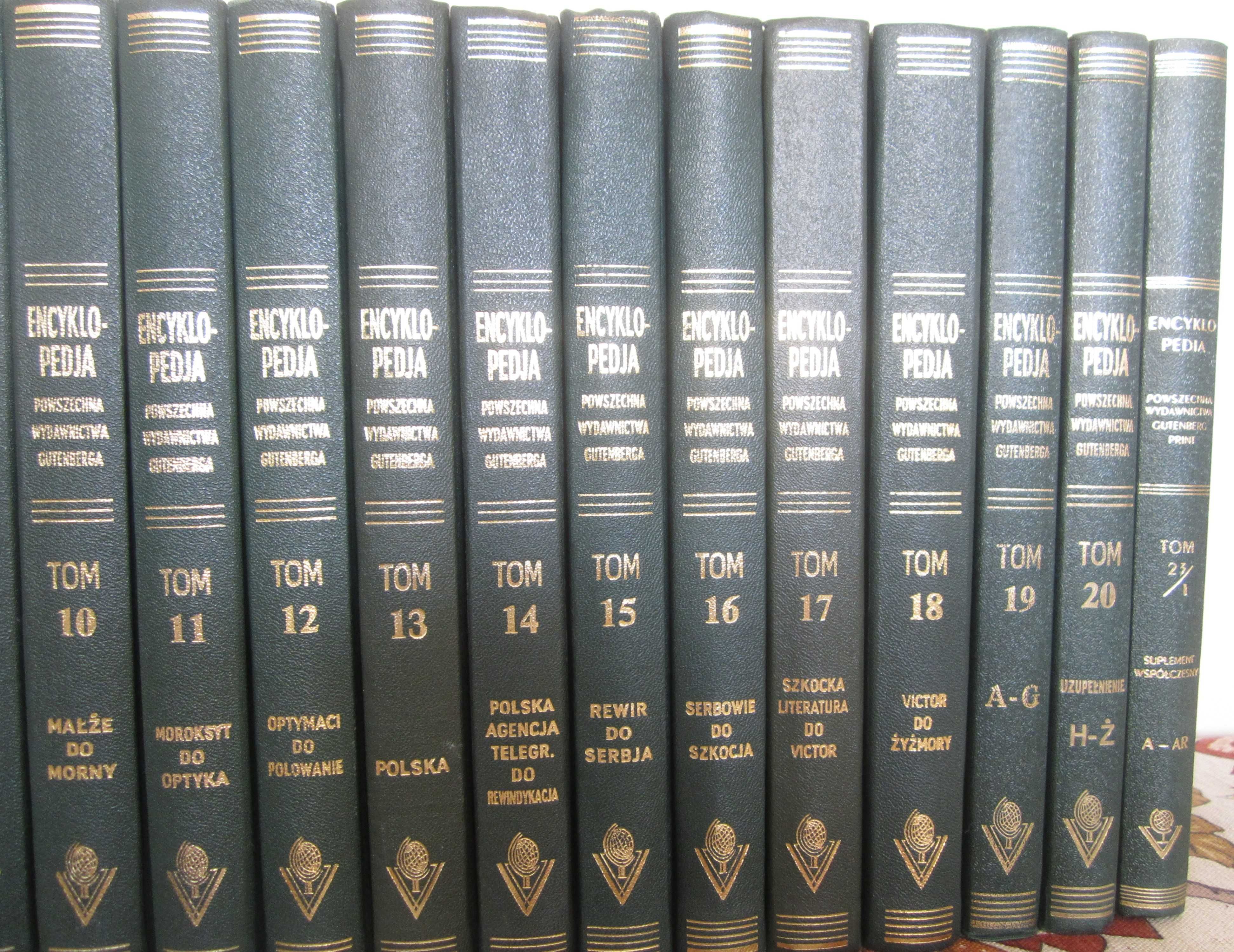 Encyklopedia Gutenberg komplet 20 + 4 reprint