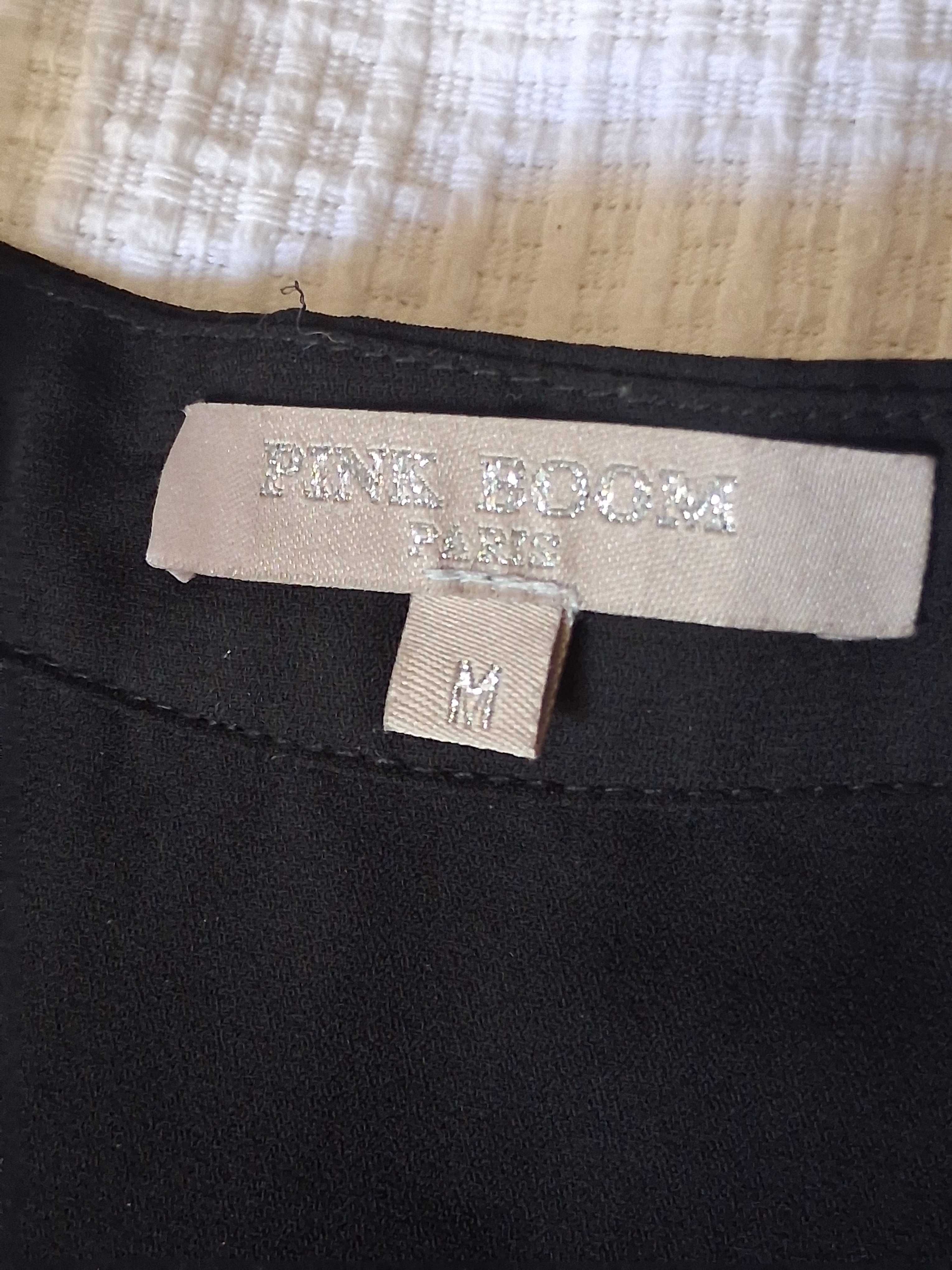 Blusa Pink Boom, preta, Tam M (Portes incluídos)