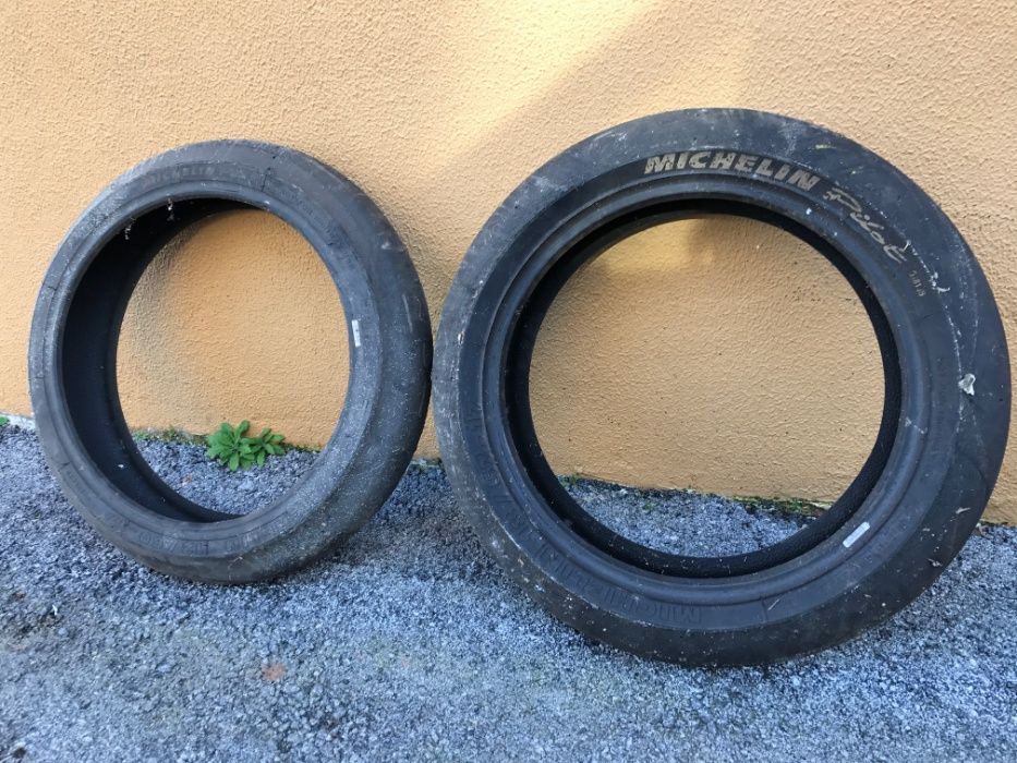 Par de pneus Michelin Pilot Slick