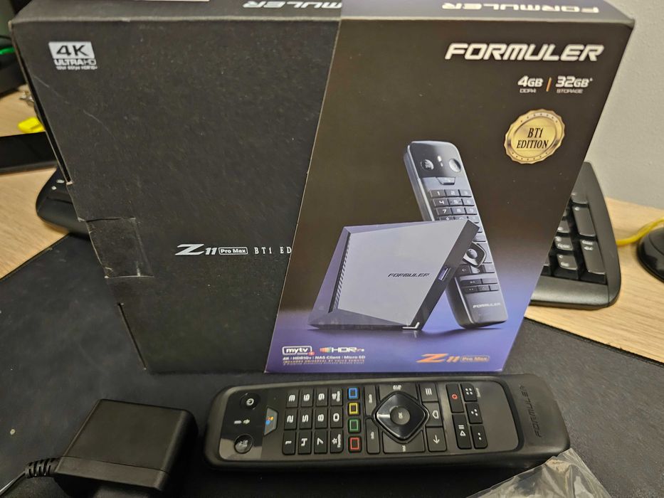 Formuler Z11 PRO MAX 4GB 32GB Dekoder dvbt-2 satelita Android TV IPTV